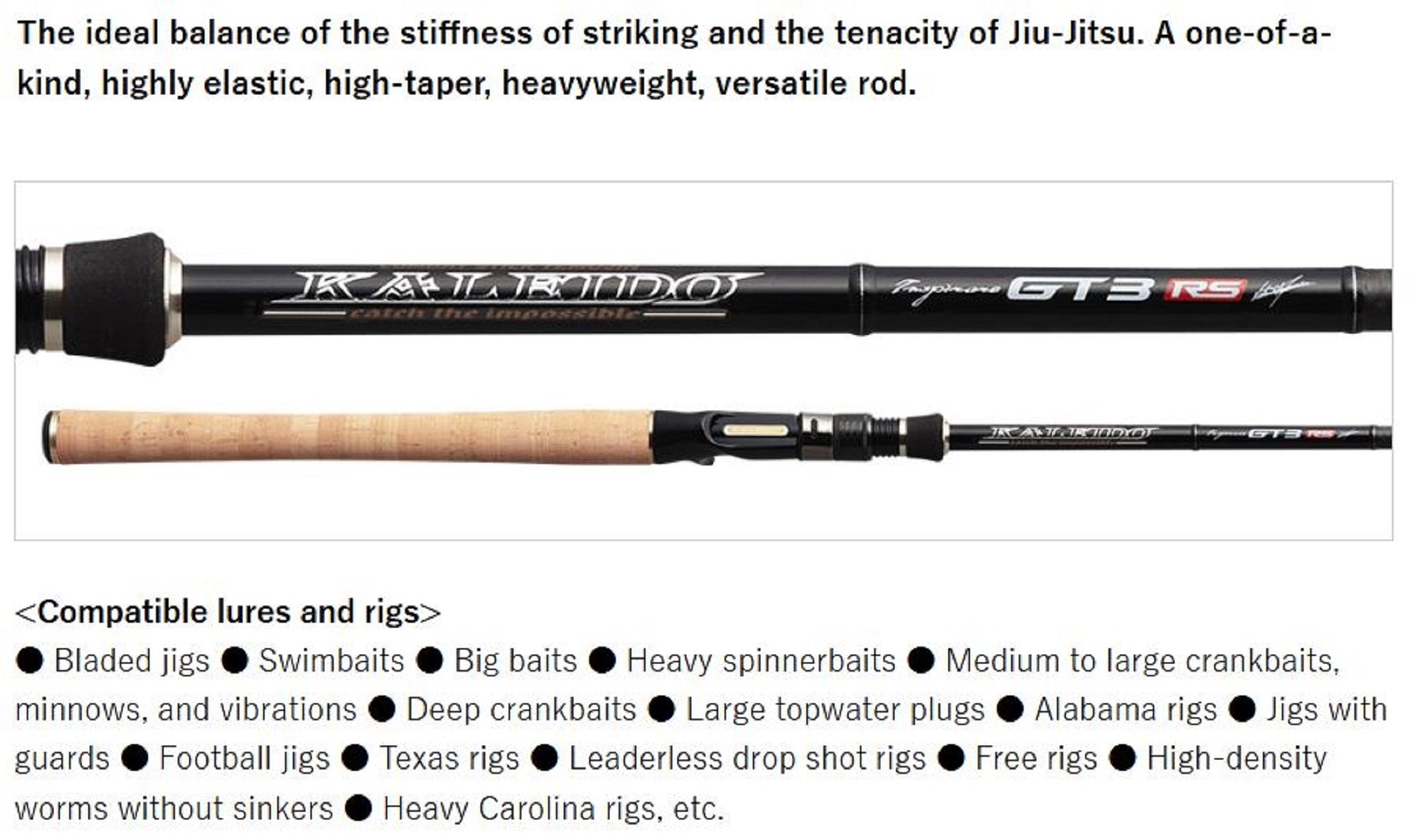 Evergreen Rod Baitcast Inspirare RS C71MH-TG40X " S Stallion GT3 " (3365)